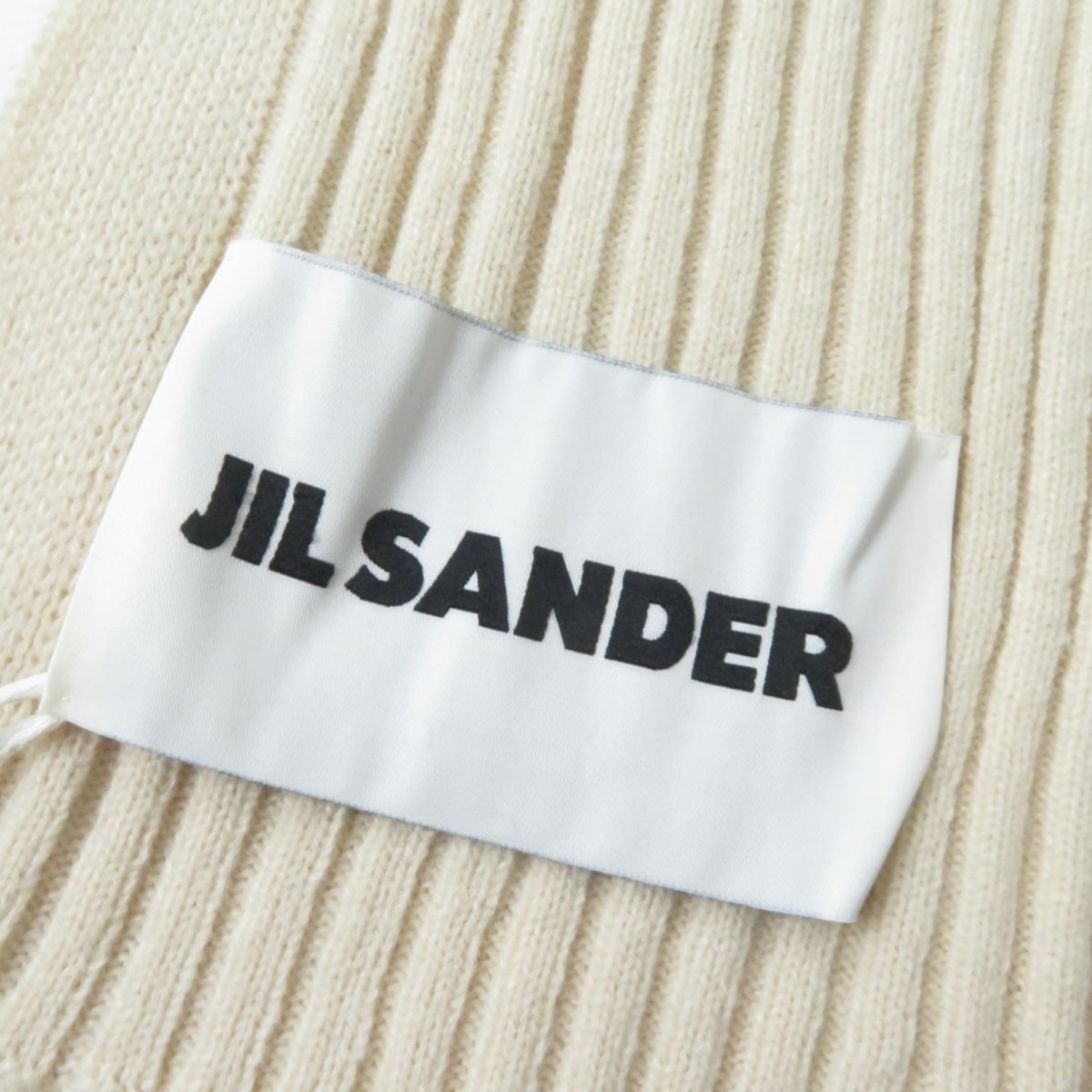 未使用品☆JIL SANDER ジルサンダー JSMT762027 リブ編み ウールニット  