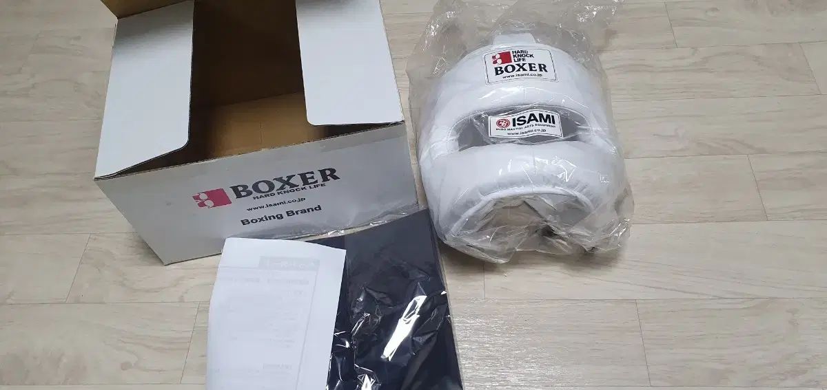 【雷市場（ポンジャン）商品韓国直送】 いさみ ヘッドギア 付属品完備