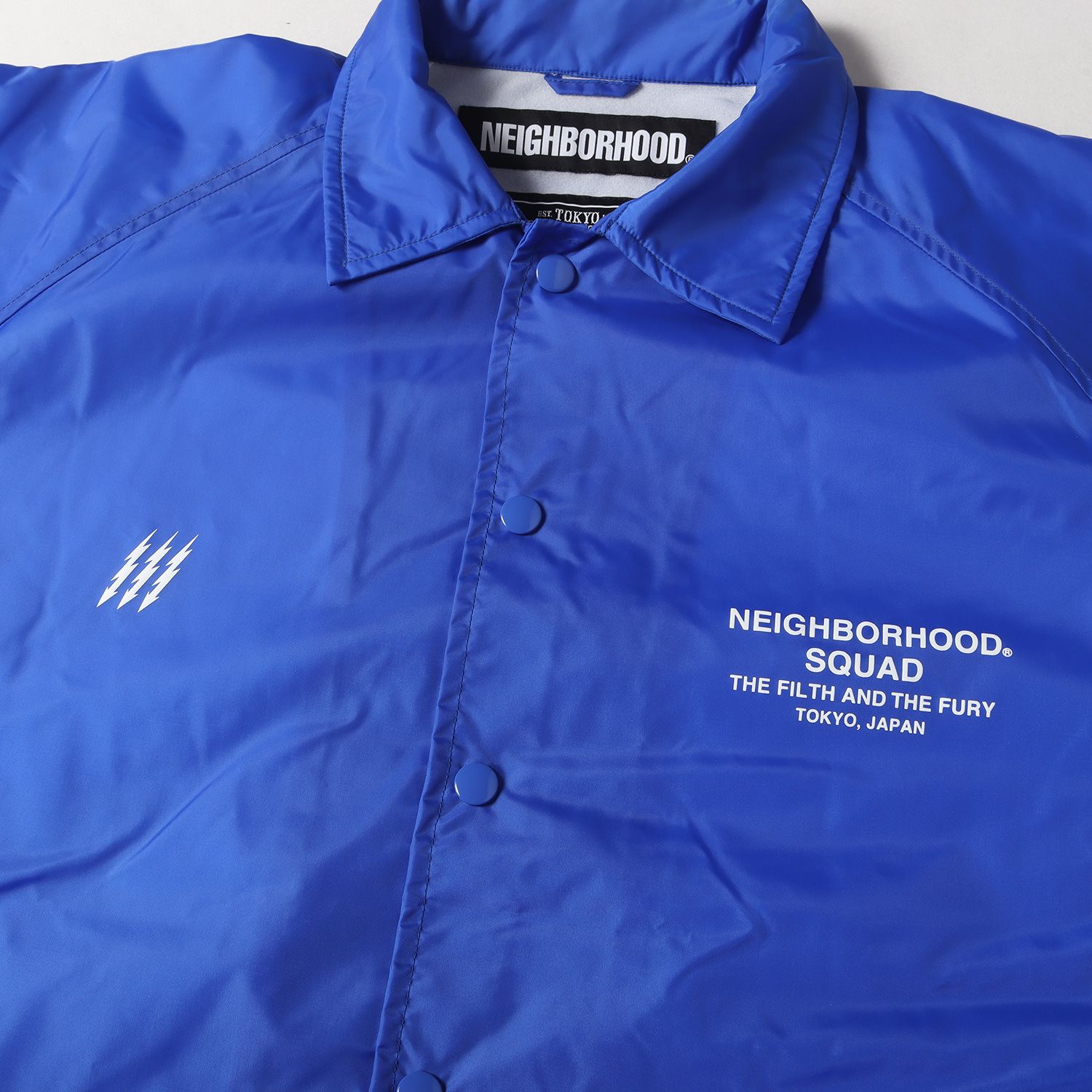 美品NEIGHBORHOOD 19AW BROOKS コーチジャケット NEIGHBOR HOOD 19AW BROOKS／N-JKT コーチジャケット