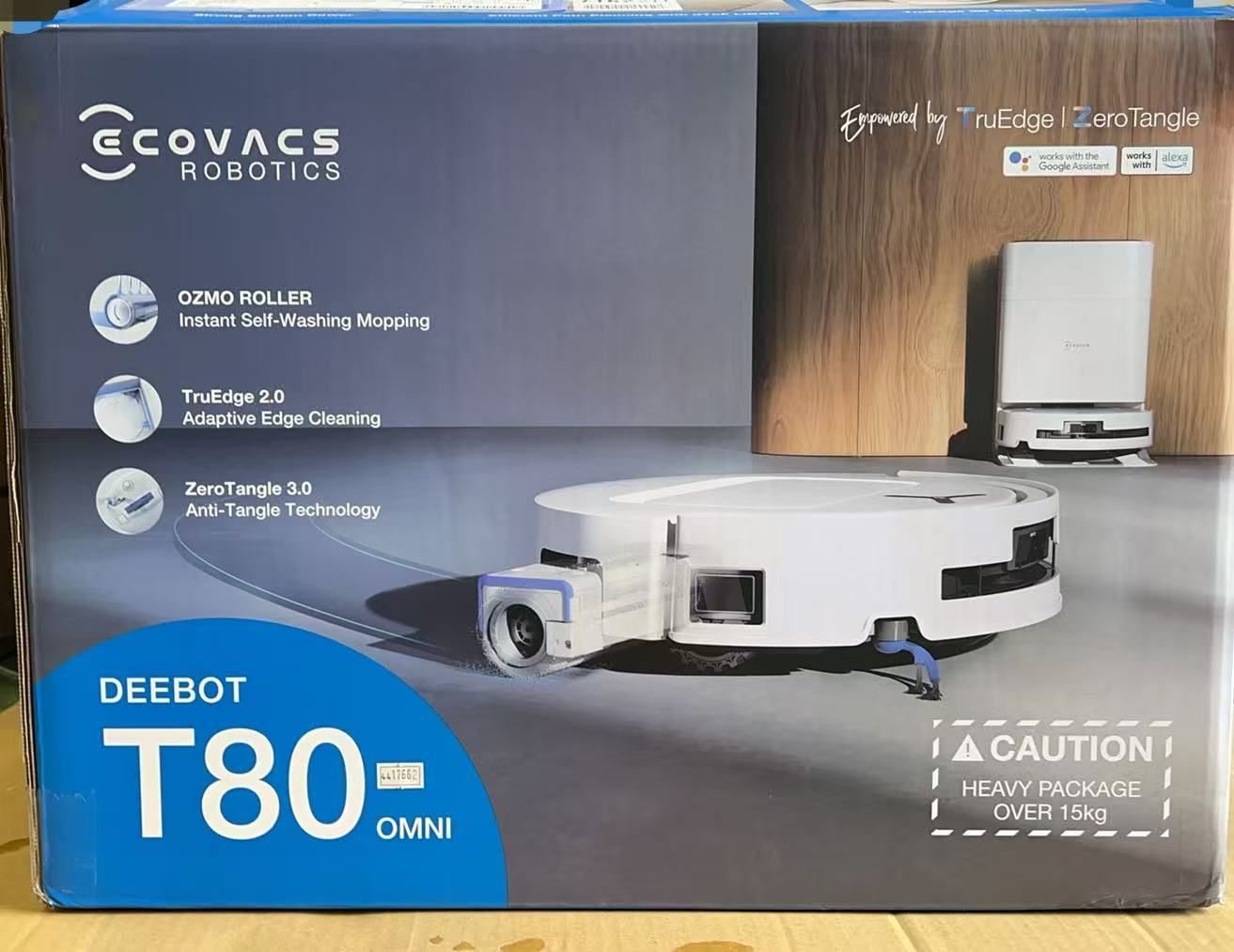 済 最新 ECOVACS DEEBOT T80 OMNI ロボット掃除機 **4417662