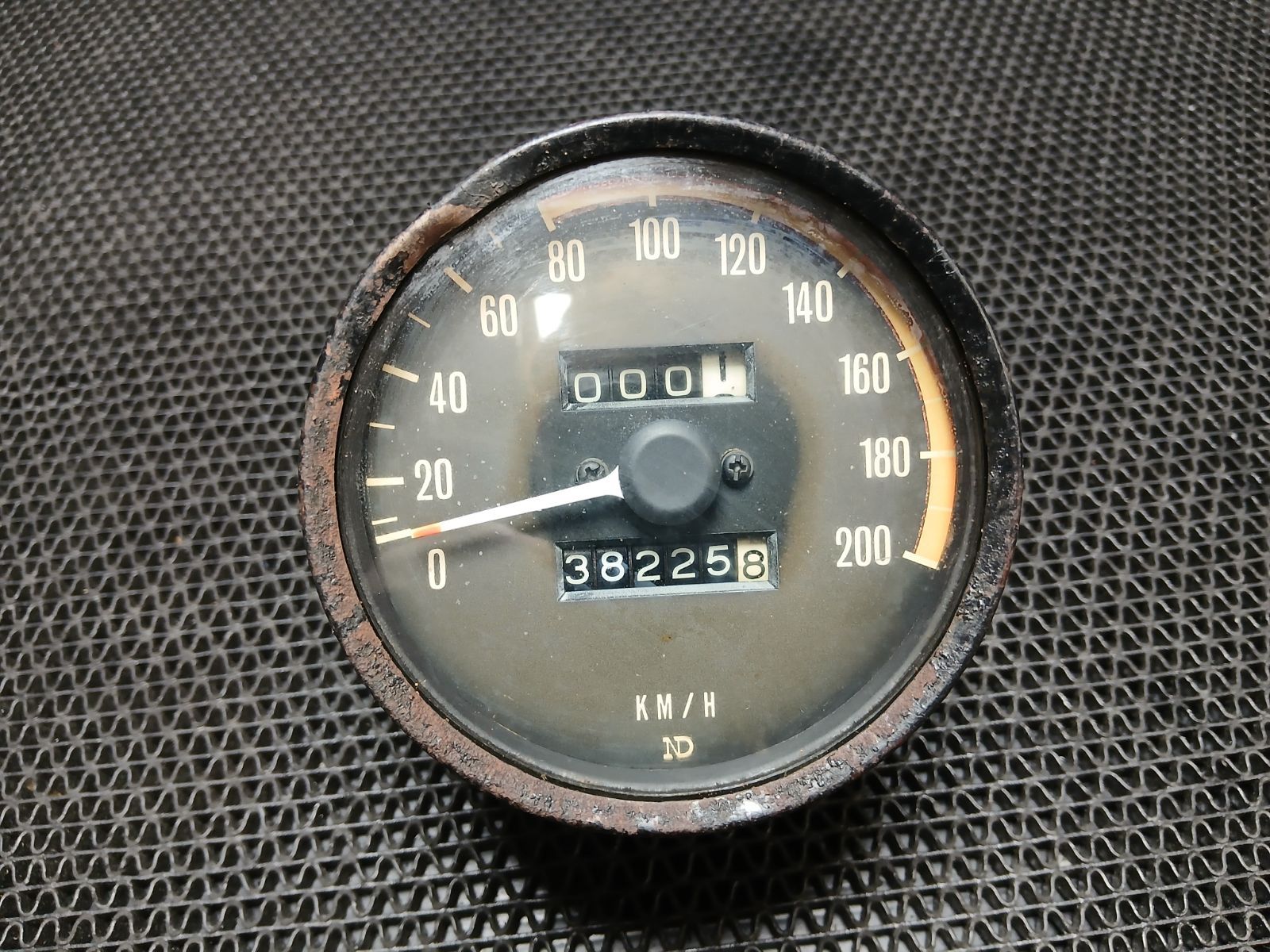 カワサキ W3 実動スピードメーター 当時品 650-RS 昭和48年 実動車両 W2TT W1SS ダブサン マッハMACH W1SA 旧車絶版 Z 動画あり