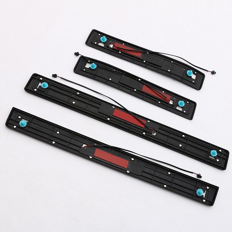 【予約受付開始】 LEXUS レクサス ES 15-17年 設計 LED付き ドアスカッフプレート 4P 感アップ 保護 装飾 迎賓ステップ 踏板カバー ドレスアップパーツ