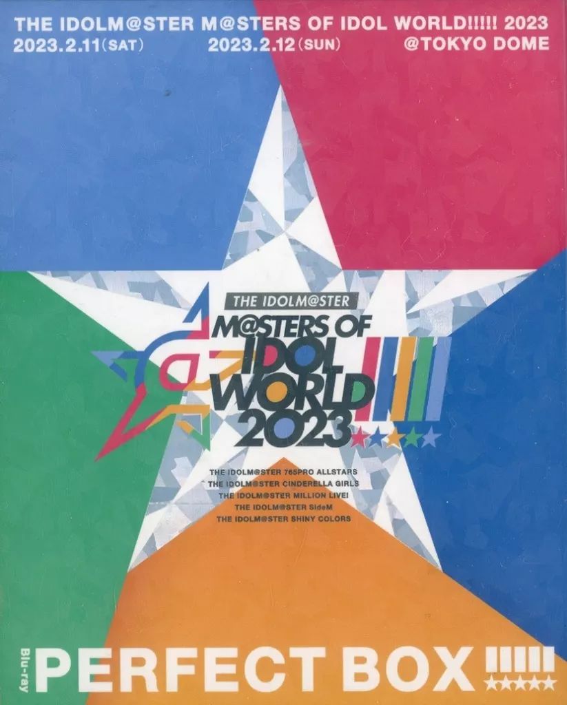 邦楽Blu-ray Disc THE IDOLM STER M STERS OF IDOL WORLD!!!!! 2025 Blu-ray PERFECT BOX!!!!!