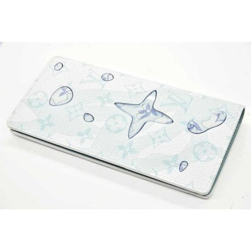 ヴィトン モノグラム アクアガーデン ポルトフォイユ ブラザ 二つ折り  