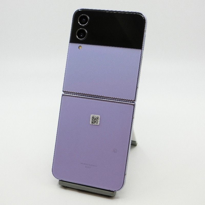 中古】 au SAMSUNG サムスン Galaxy Z Flip4 128GB ボラパープル SCG17