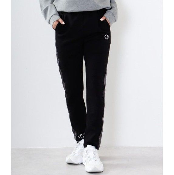 セシルマクビー CECIL McBEE green ダンボールバイ パンツ ﾌﾞﾗｯｸ Mサイズ