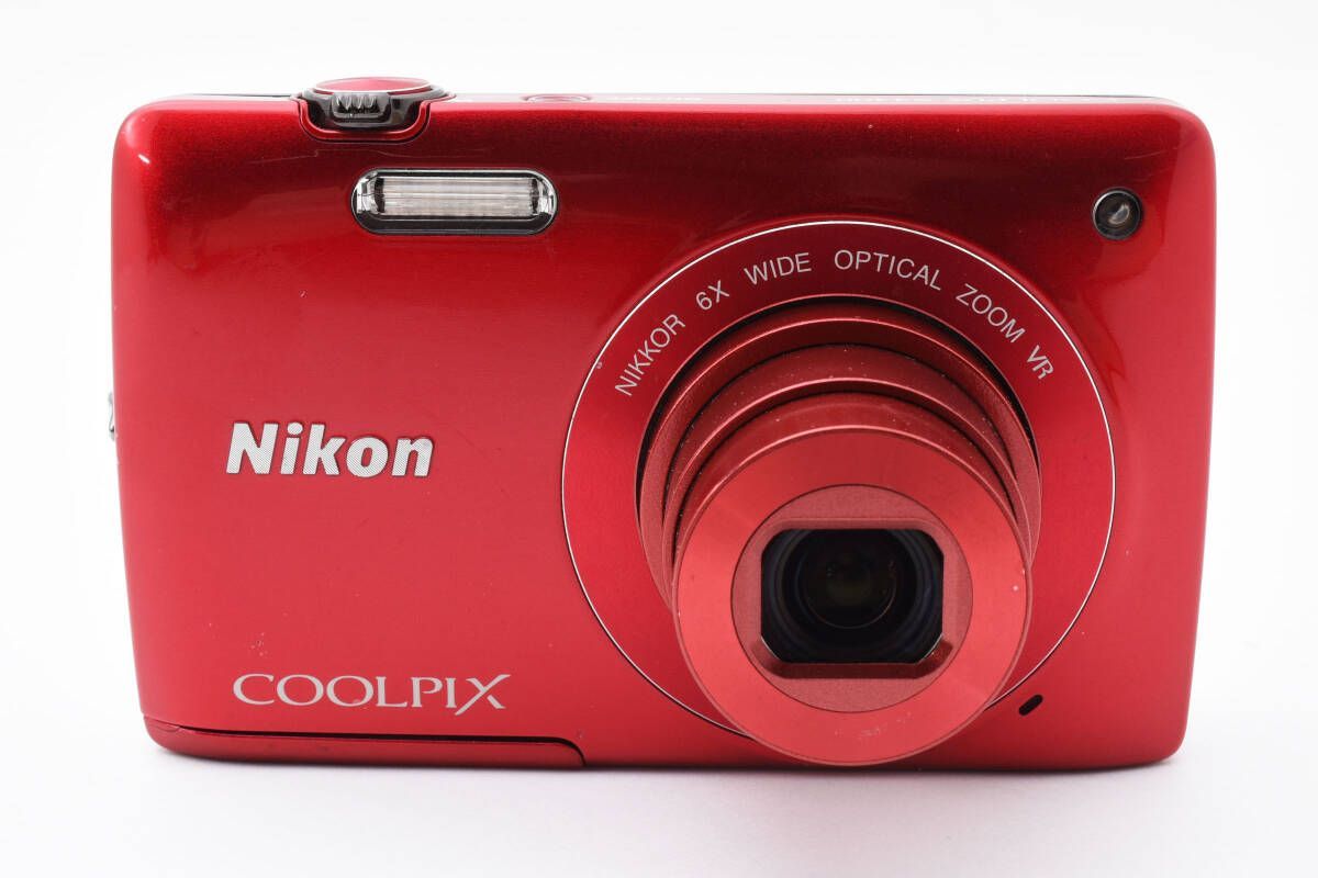 セール ☆良品☆Nikon ニコン COOLPIX S4400 クールピクス レッド