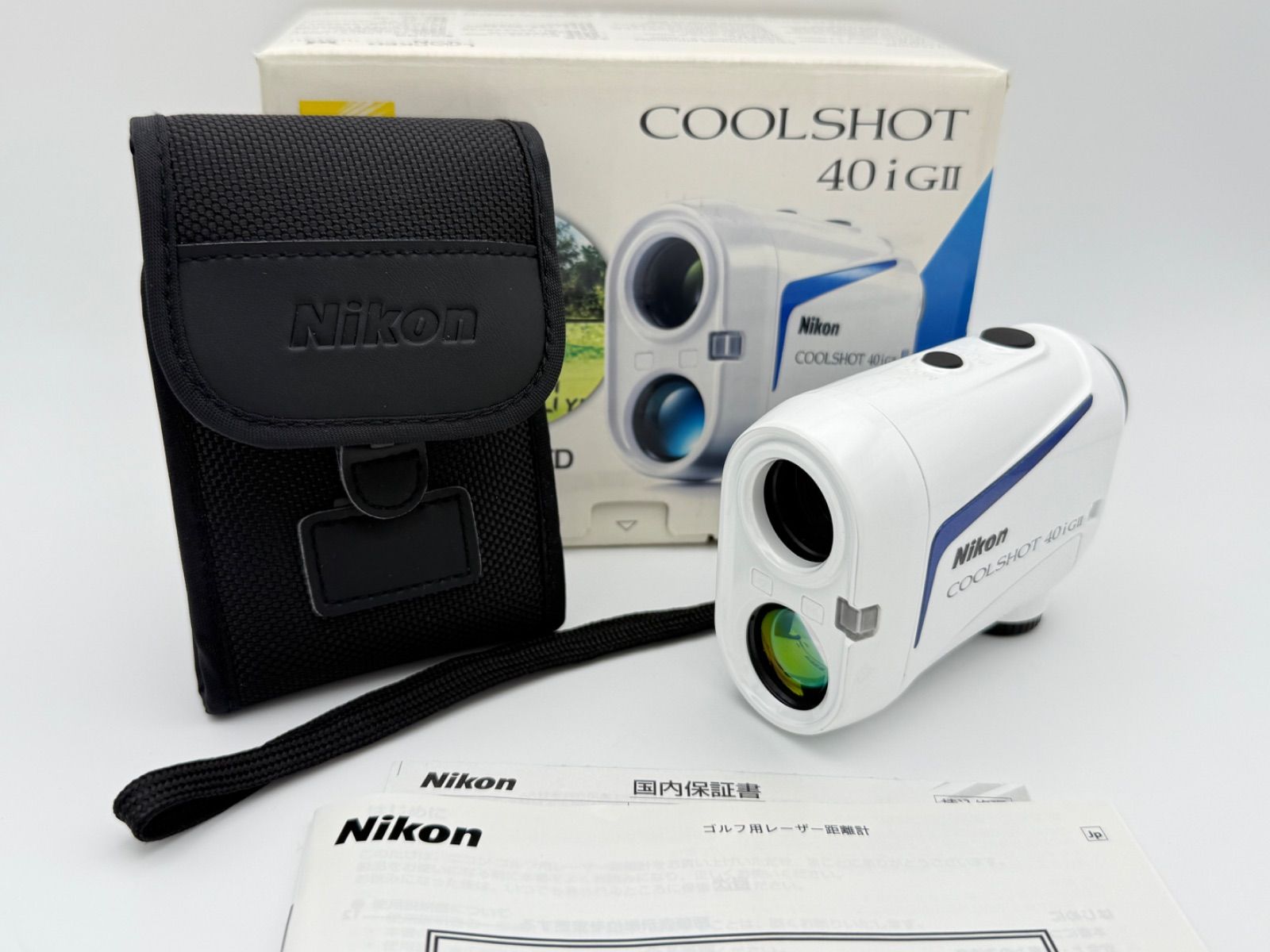 美品★Nikon COOLSHOT 40i GII G2 ニコン クールショット 美品】Nikon COOLSHOT 40i GII G2 ニコン クールショット ゴルフ