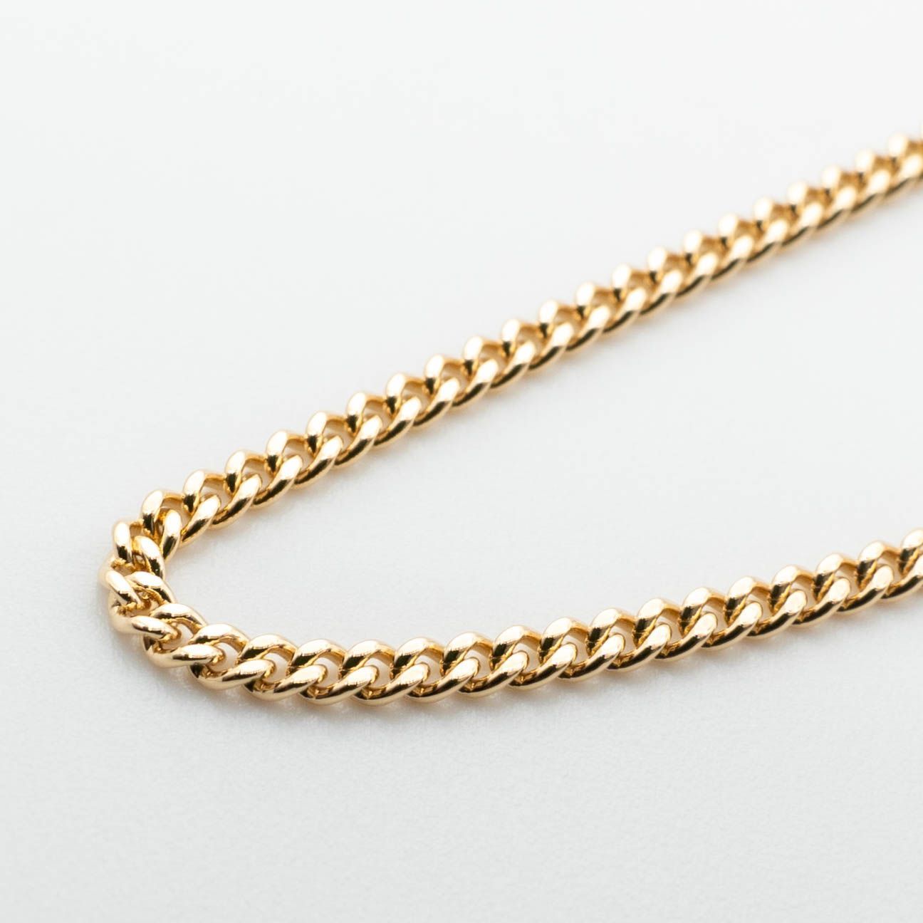 K18 18金喜平ネックレス（2面カットシングル）60cm/10g
