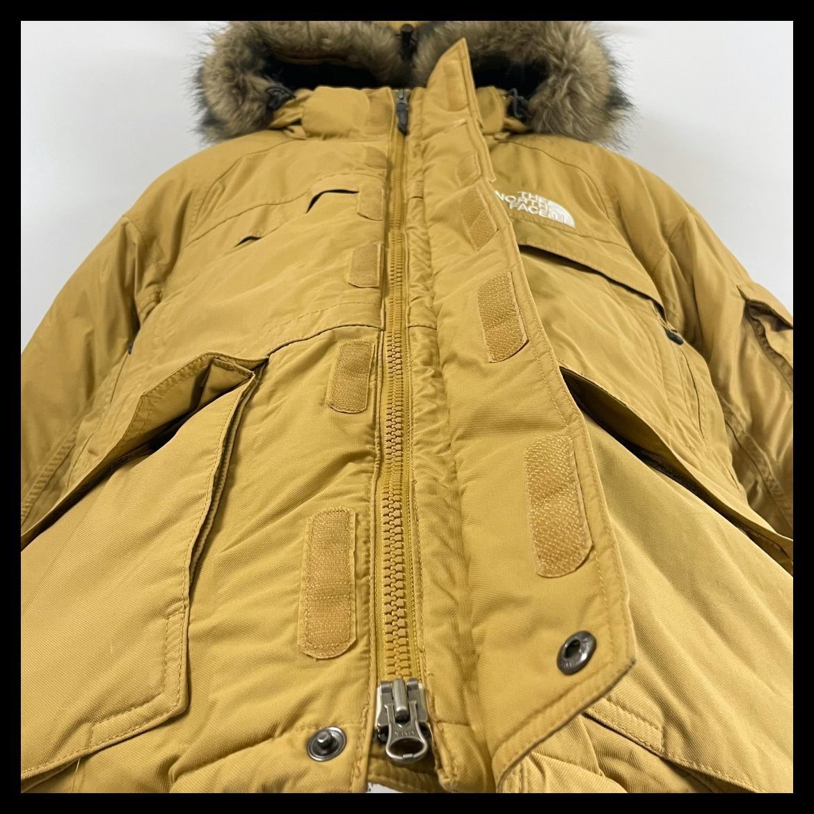 THE NORTH FACE ノースフェイス マクマードパーカ キャメル 美品 ...