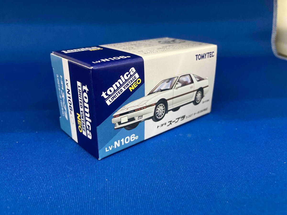 トミカ LV-N106e トヨタ スｰプラ 3.0 GTタｰボ 白 86年式