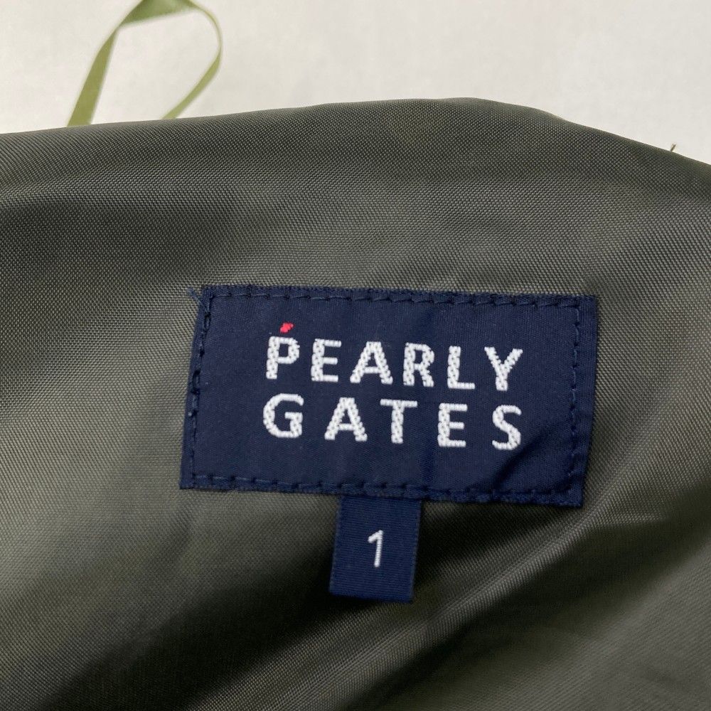 サイズ：1 PEARLY GATES パーリーゲイツ  中綿スカート  カーキ系 [240101397247] ゴルフウェア レディース ストスト サイズ：1 PEARLY GATES パーリーゲイツ 中綿スカート カーキ系