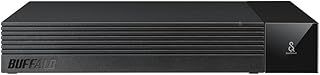 バッファロー TV用外付けハードディスク 4TB SeeQVault|テレビ録画|4K対応 ファンレス静音-コンパクト 故障予測 みまもり合図 HD-SQS4U3-A|N