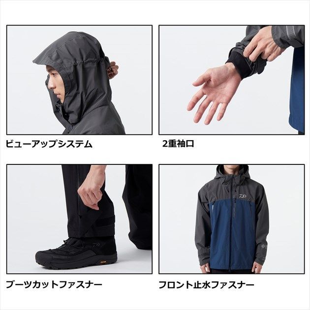訳あり】ダイワ レインウェア DR-1922 ゴアテックス インフィニアム