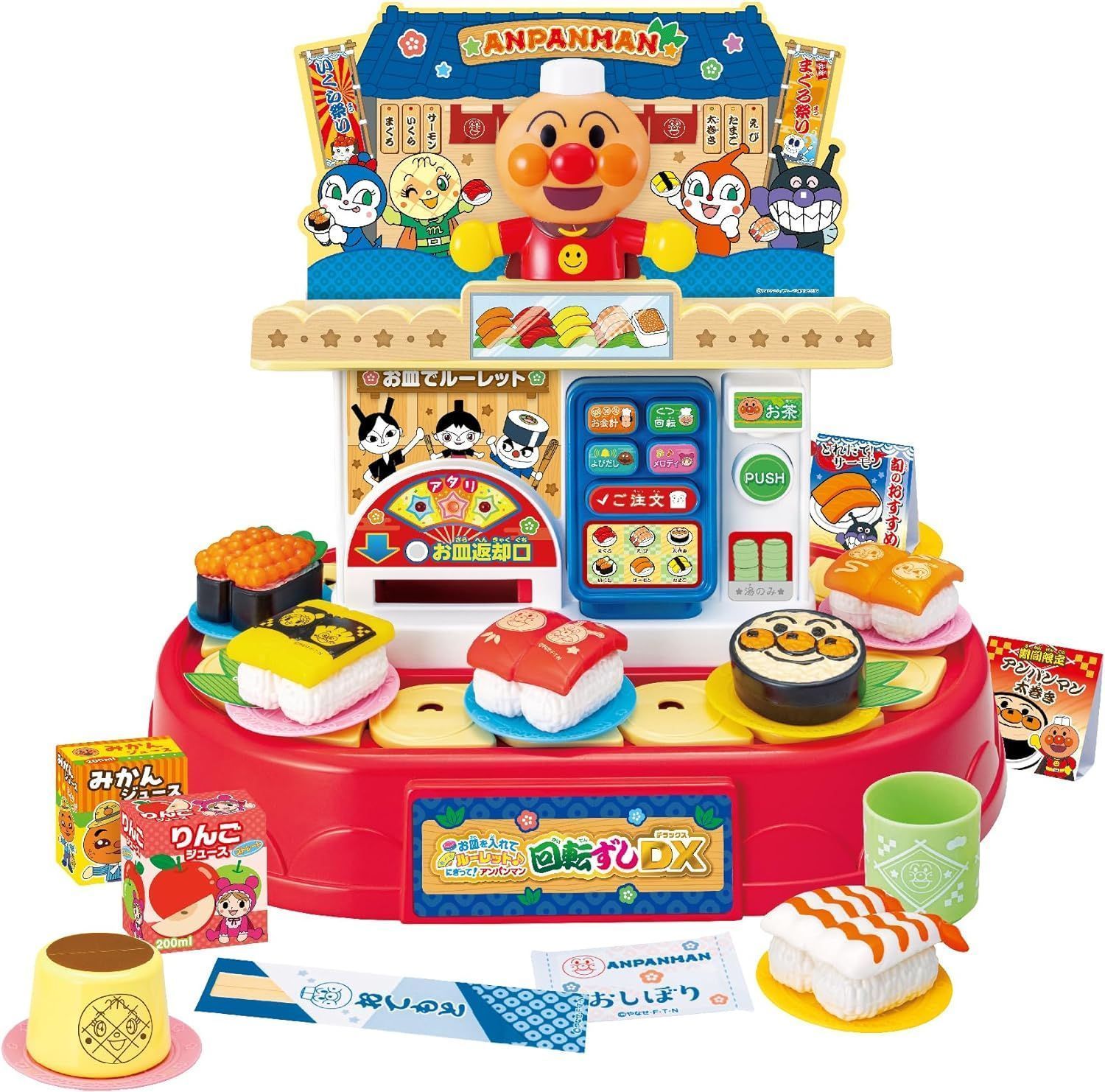 【新品】ジョイパレット お皿をいれてルーレットにぎって！アンパンマン