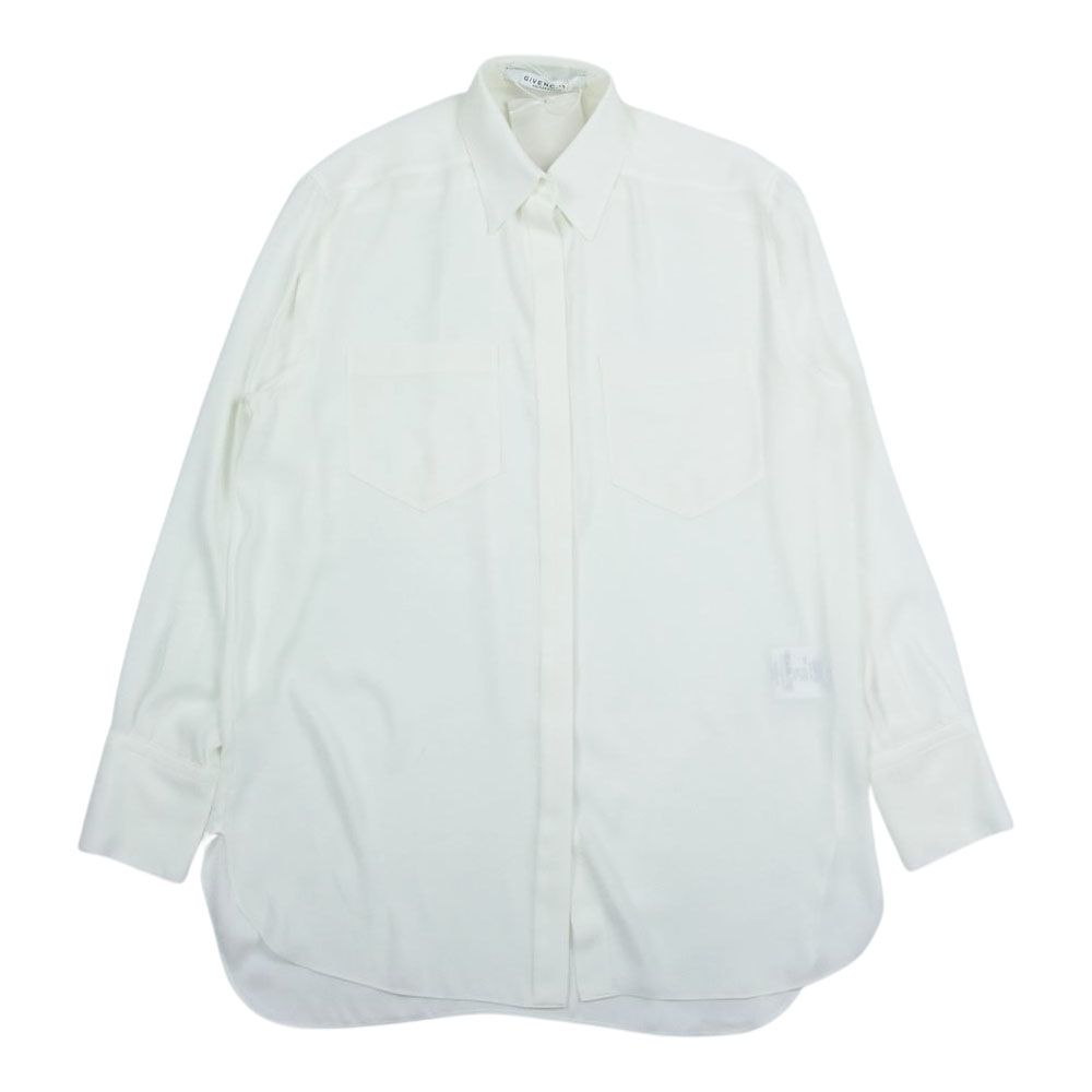GIVENCHY ジバンシィ ブラウス BW60BE11QE ポリエステル シフォン 