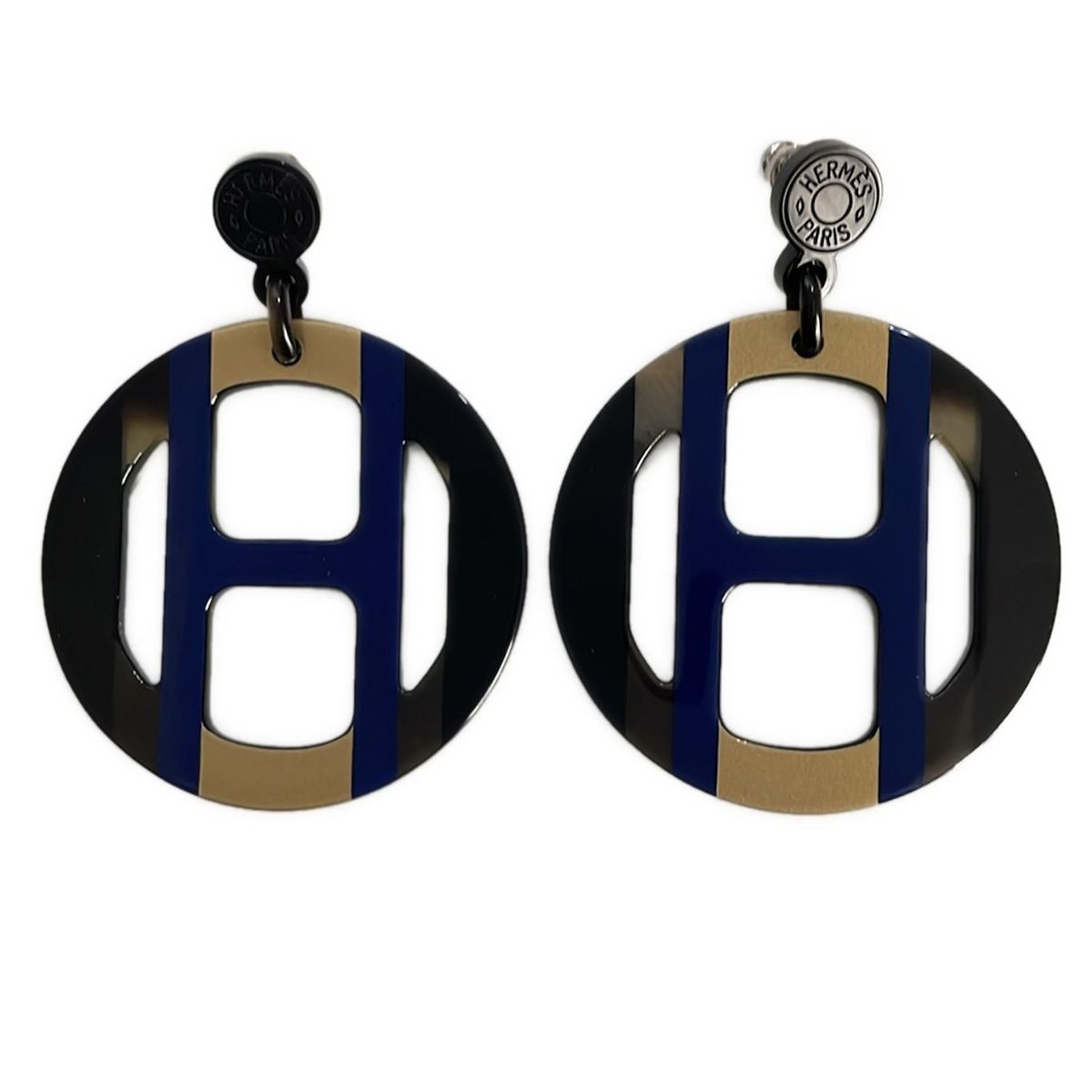 HERMES エルメス ピアス Hエキップ オルフェーヴル