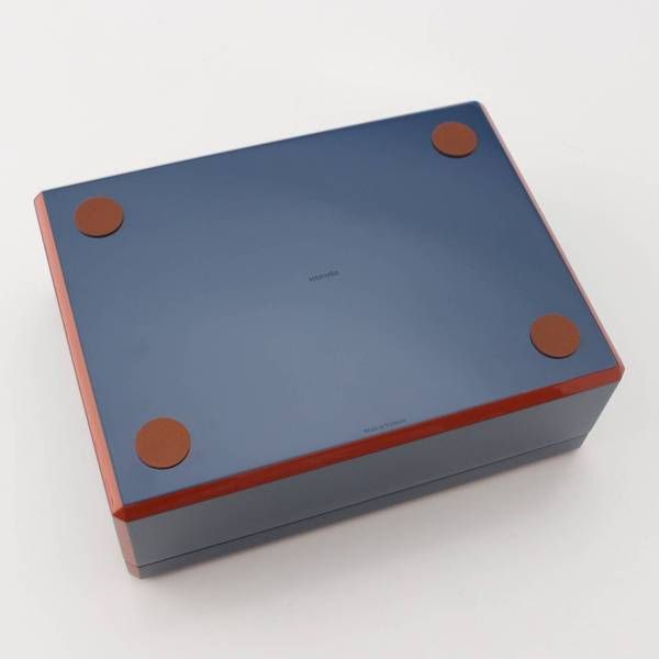 エルメス ファセット ロゴ ラッカーウッド 時計＆ジュエリーボックス  