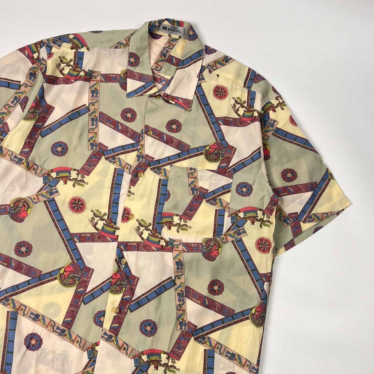 ARAMIS　総柄　アート　シャツ　アロハ　vintage Vintage ARAMIS Hawaiian Shirt, Flower Design, Beach Hawaii