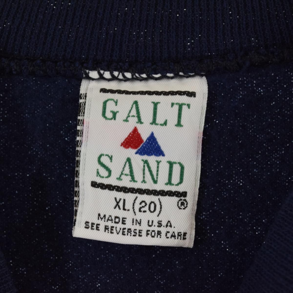 古着 90年代 GALT SAND カレッジスウェットシャツ トレーナー USA製 ...