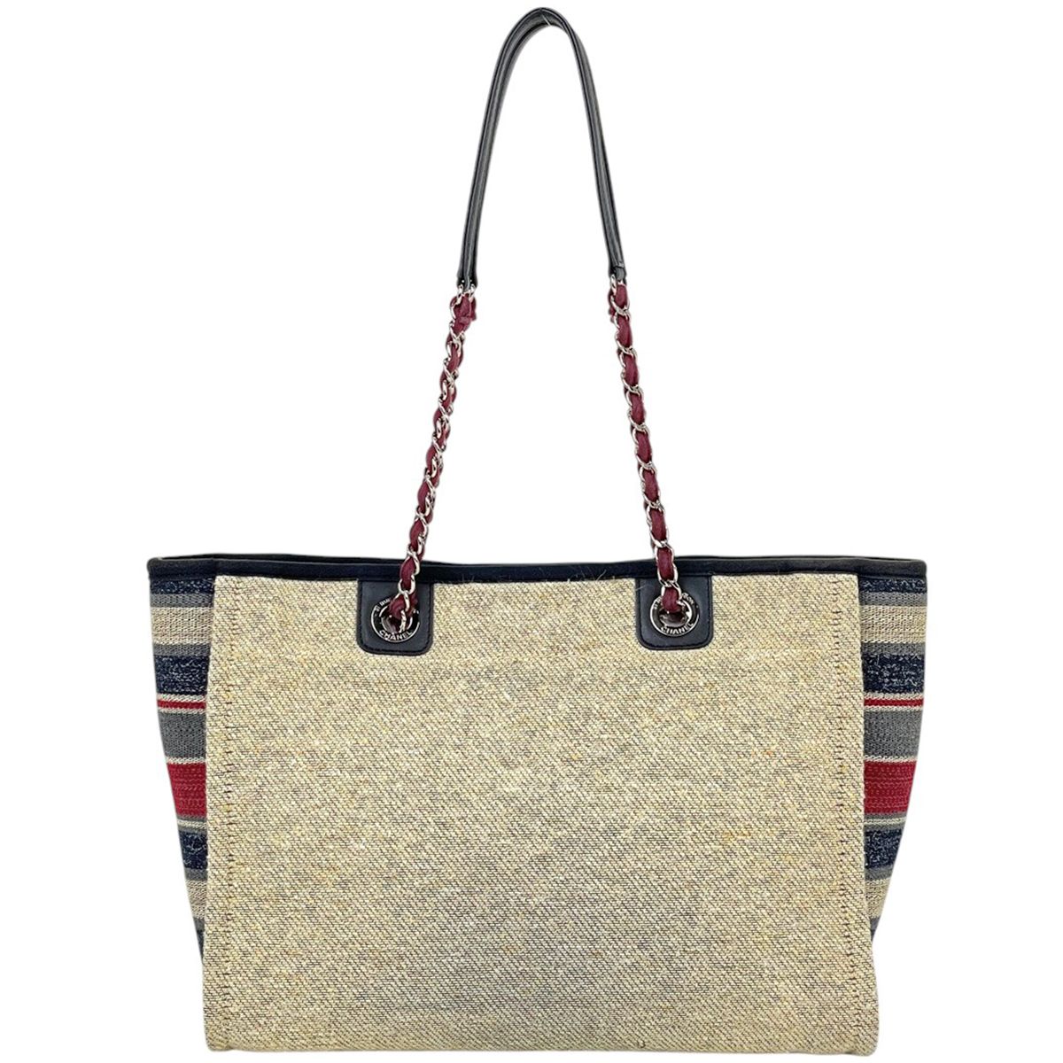 中古品★CHANEL★A92750 31 RUE CAMBON キャンバストートバッグ CHANEL 美品 31 RUE CAMBON ドーヴィル トートバッグ 2WAY