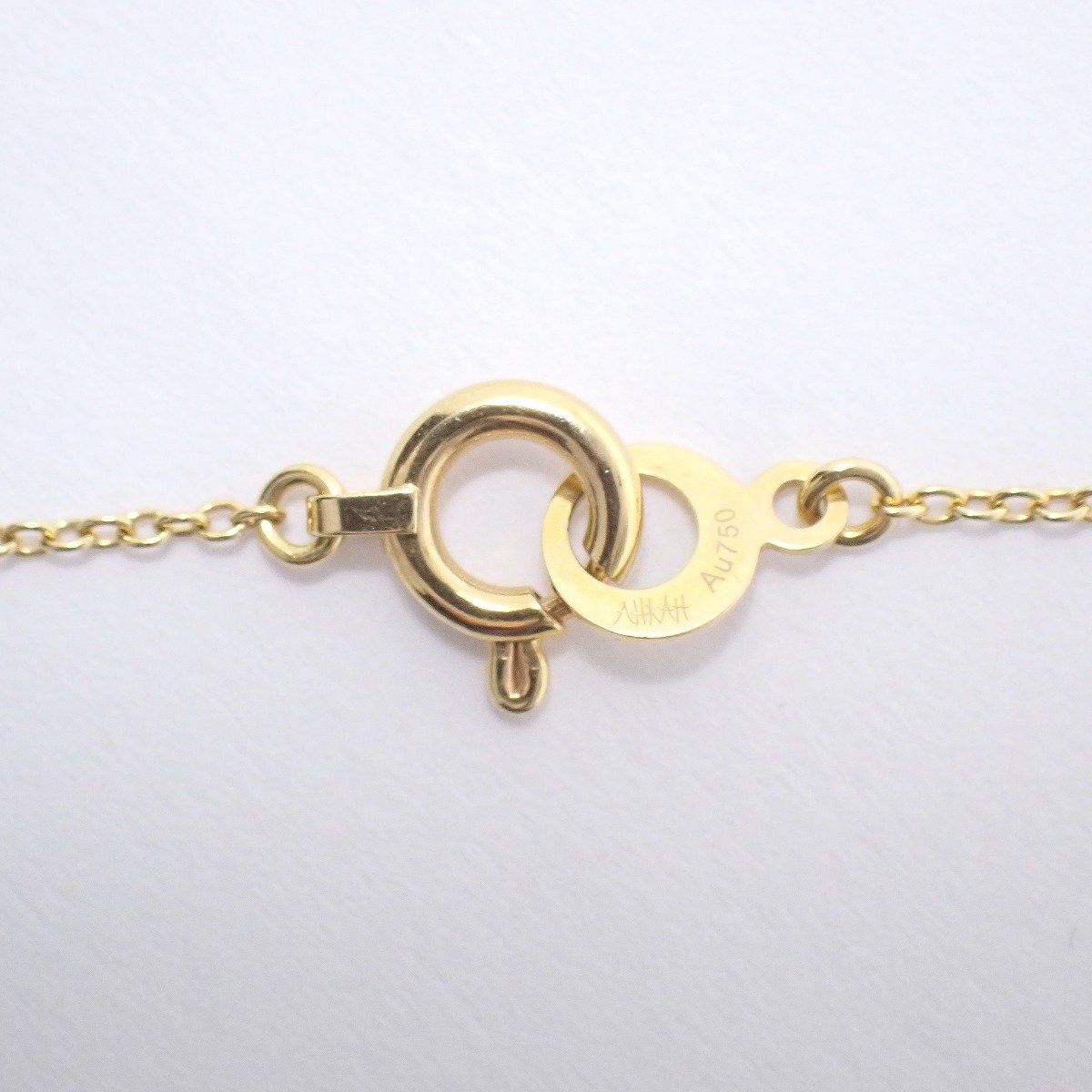 AHKAH✨ソルティアラウンド K18 一粒 ダイヤモンド0.15ct アーカー AHKAH（アーカー） ソルティアラウンド ネックレス K18/ダイヤモンド