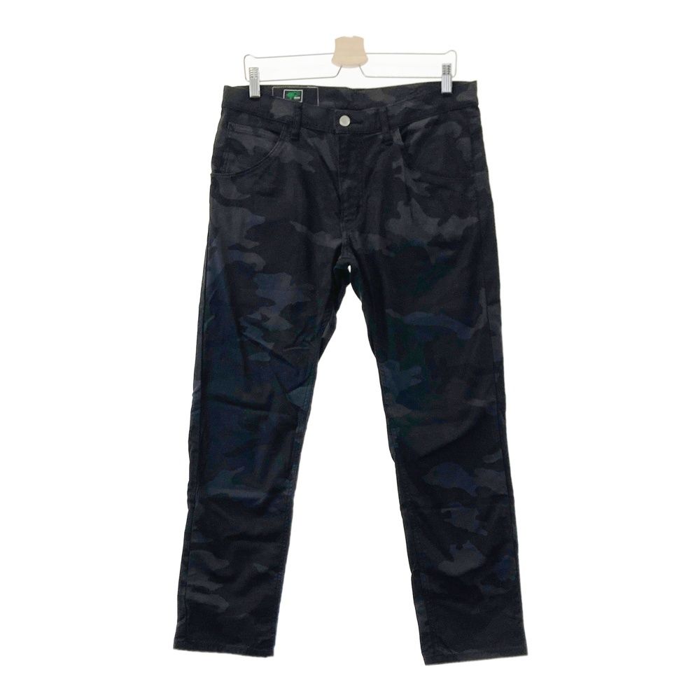 サイズ L BEAMS GOLF ビームスゴルフ ×LEE ストレッチパンツ カモフラ柄 ブラック系 240101526894 ゴルフウェア メンズ ストスト