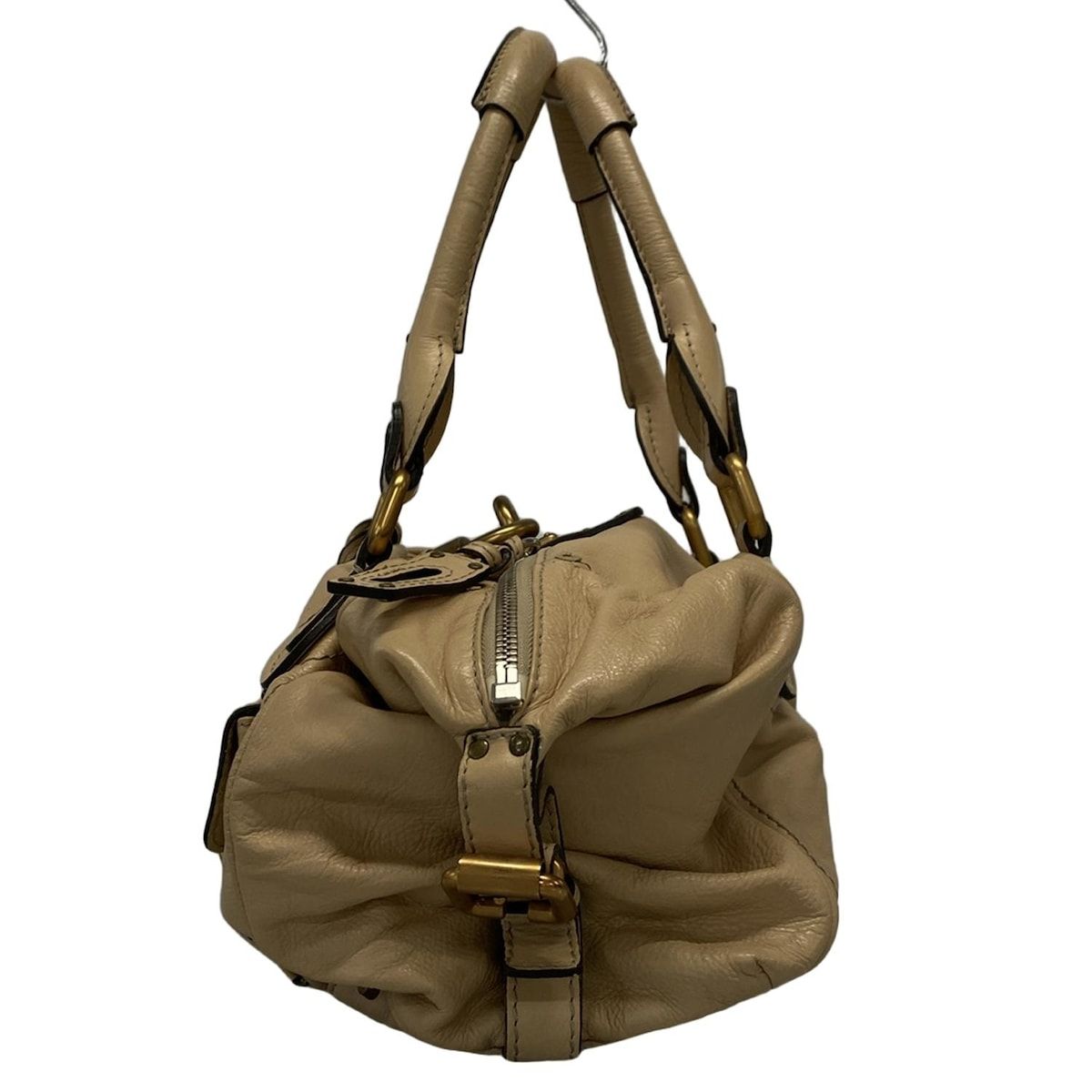 Chloe(クロエ) ハンドバッグ パディントン ベージュ レザー