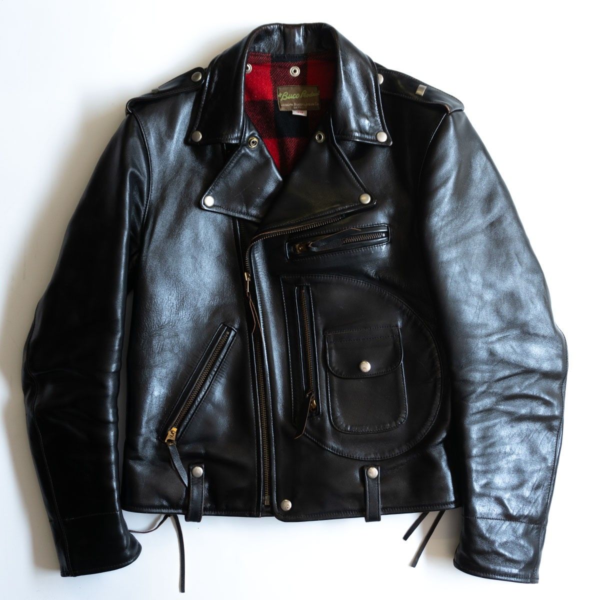 THE REAL McCOY'S BUCO J-57 ライダースジャケット 40 予約商品]ザ リアルマッコイズ BUCO J-100 JACKET ホースハイド