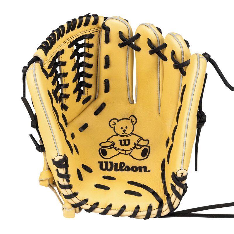 ウィルソン WILSON 女子ソフトボール用 Wilson Bear ユーティリ用 57型 ブロンド ソフトボール グラブ グローブ ベア 25SS WBW103167 ブロンド