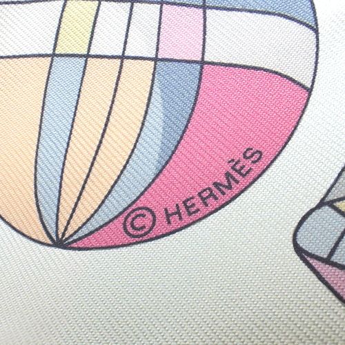 HERMES(エルメス) Les Folies du Ciel 大空の狂気 ツイリー スカーフ