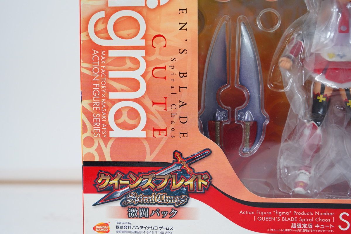 PSP クイーンズブレイド スパイラルカオス 激闘パック figma付き クイーンズブレイド スパイラルカオス 激闘パック figma