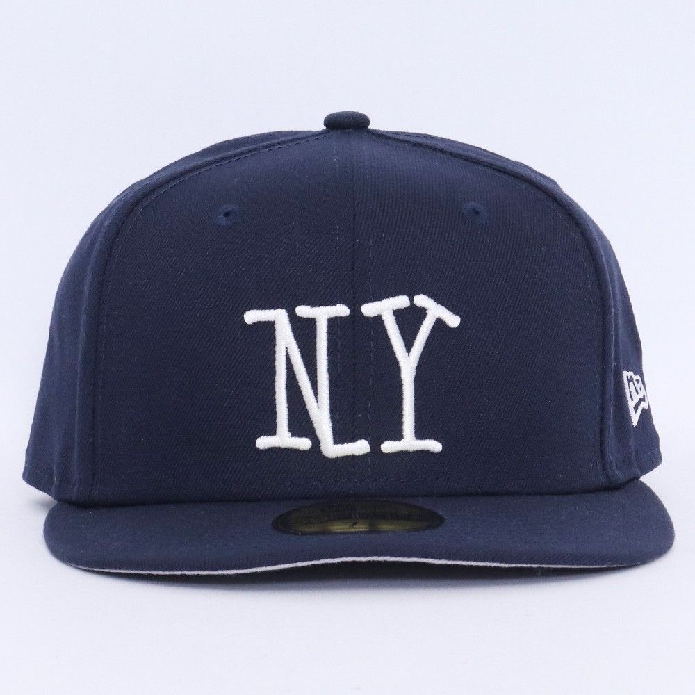 New Era NY stussyコラボ　ネイビー タグ付き正規品】STUSSY NY LOGO NEW ERA タグ付き 希少 - メルカリ