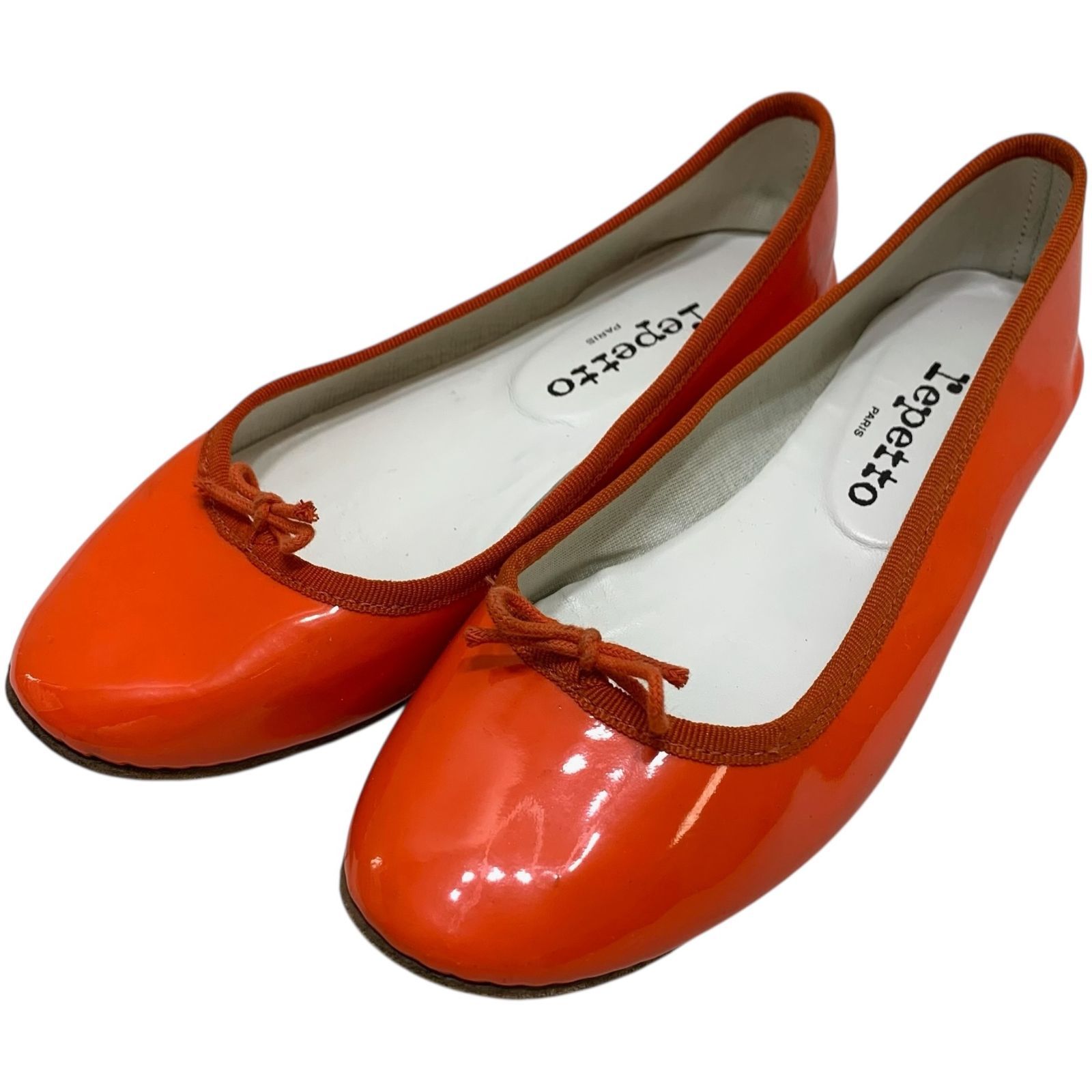 レペット エナメル革 バレエシューズ レペット Repetto パンプス
