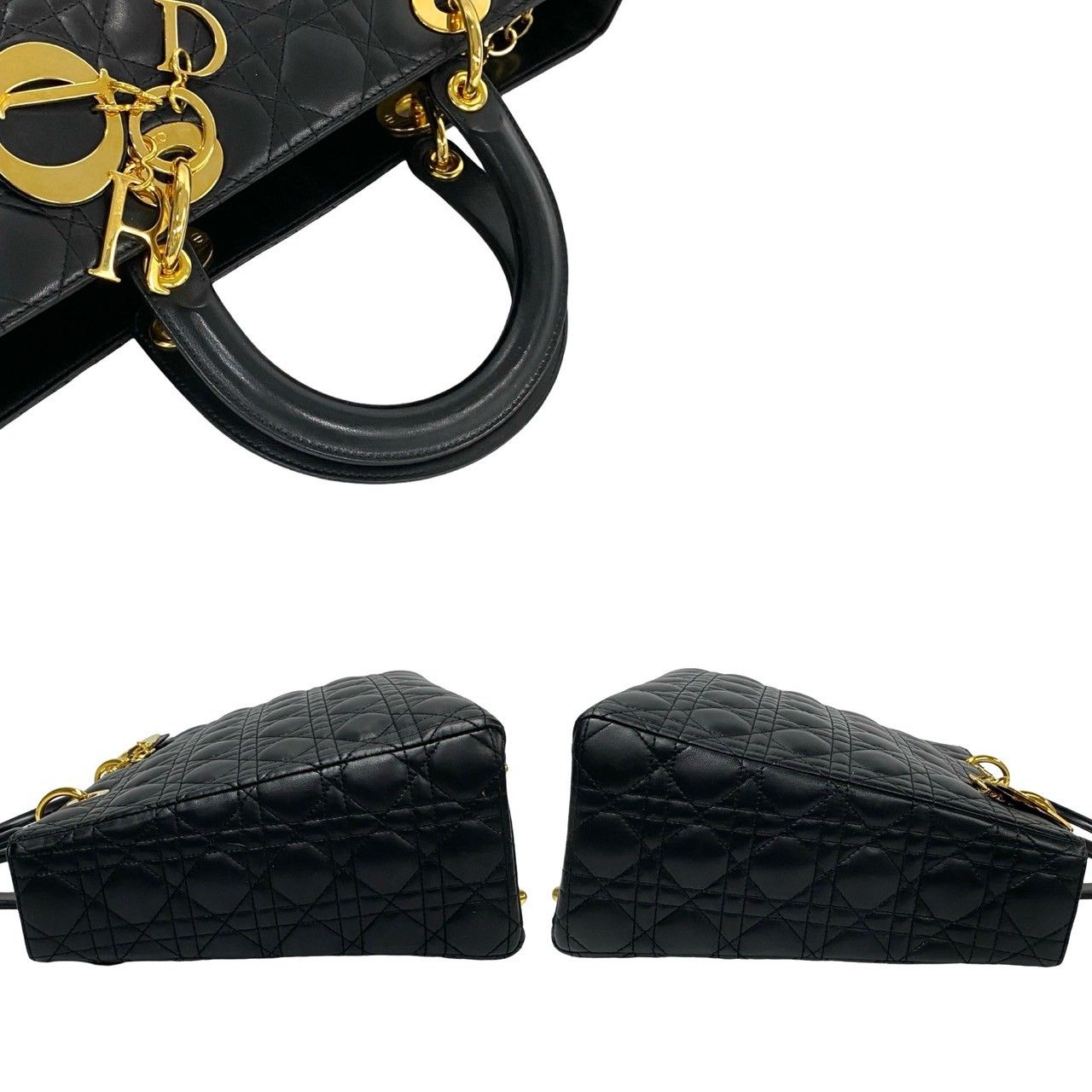 Dior レディーディオール　ハンドバッグ Christian Dior クリスチャンディオール レディディオール MY ABCDIOR