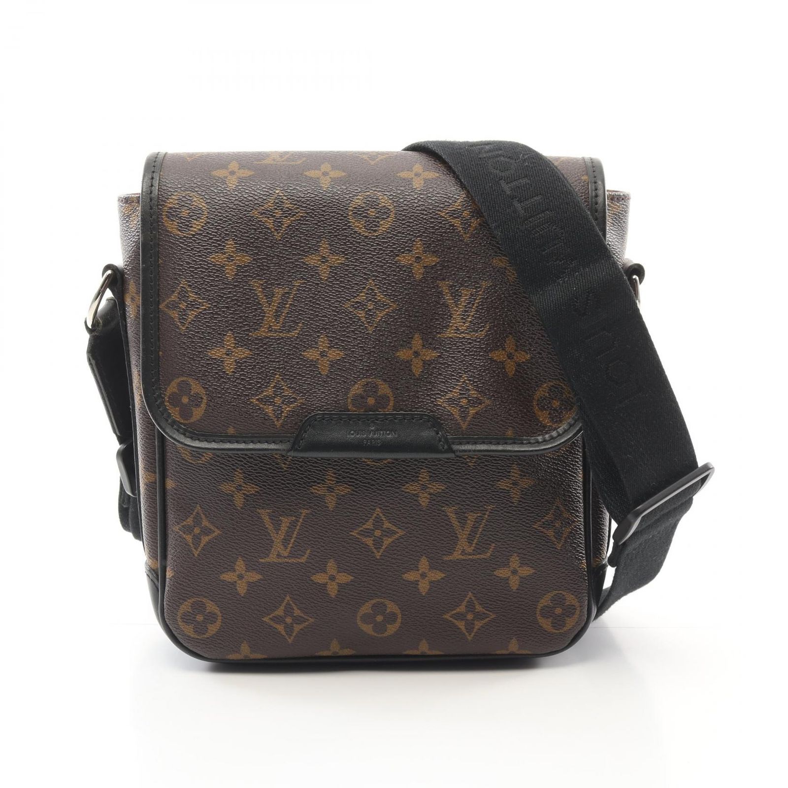 ルイ ヴィトン LOUIS VUITTON ショルダーバッグ バスPM M56717 PVCコーティングキャンバス レザー バスPM メンズ Used B