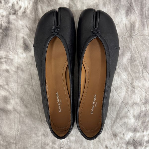 Maison Margiela「タビ」ニュー バレエシューズ 38 未使用】Maison Margiela/メゾンマルジェラ TABI BALLERINA NEW