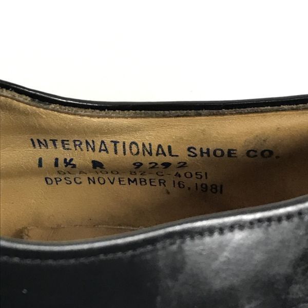 80s Vintage☆INTERNATIONAL SHOE CO☆1981/サービスシューズ/U.S.NAVY