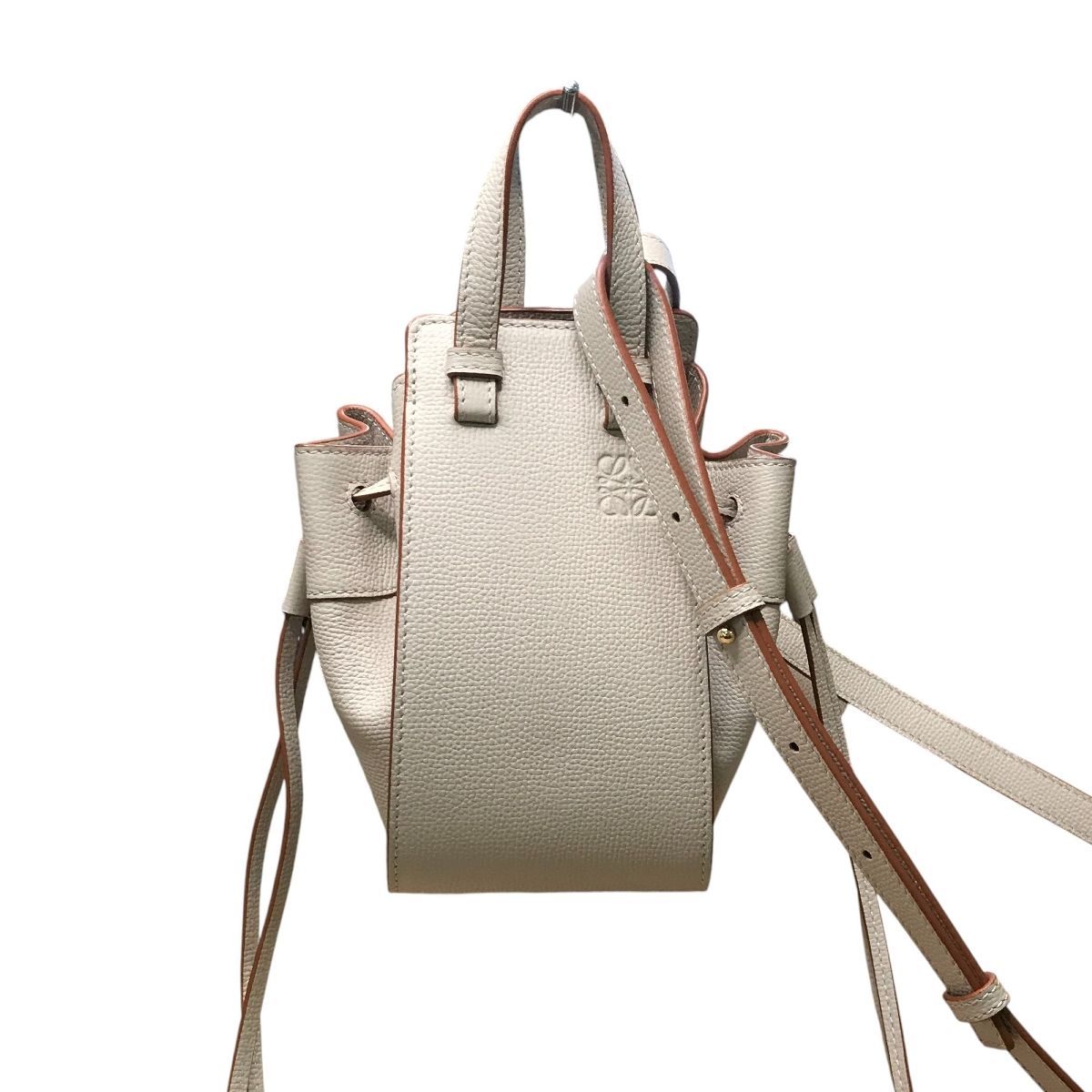 ロエベ LOEWE ショルダーバッグ ハンモック ミニ レザー 2wayバッグ ハンドバッグ レディース 程度良好 T10415278