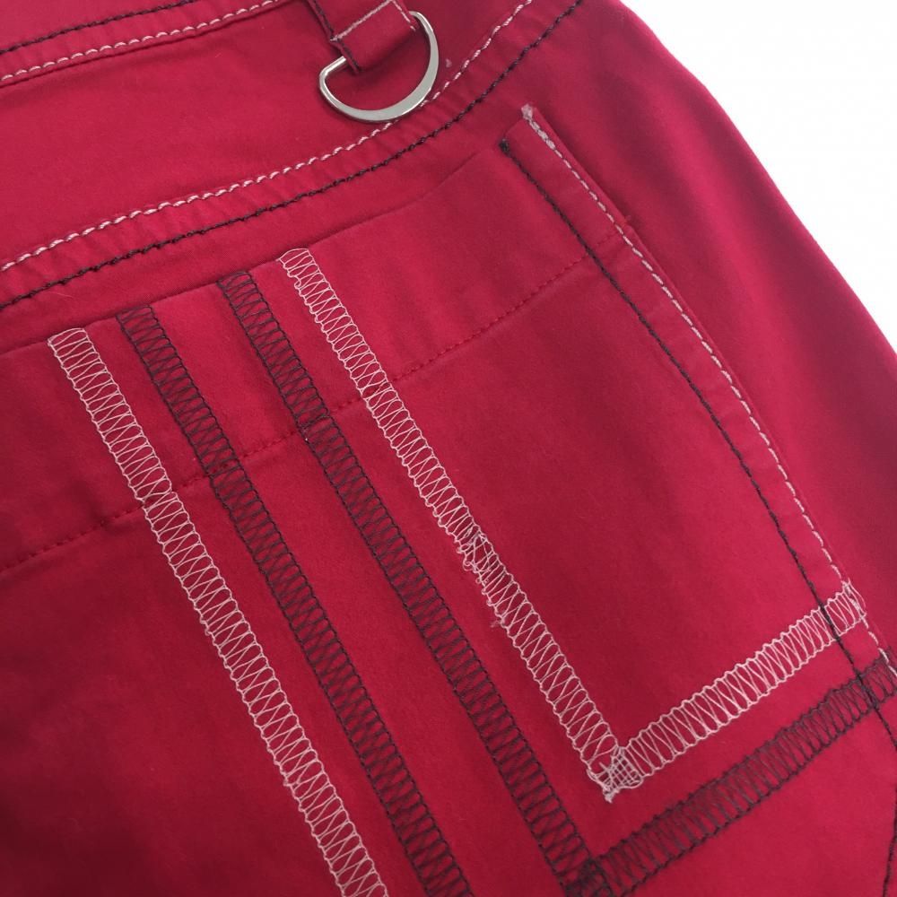 ☆SALE価格☆【超美品】ランバンスポール 七分丈パンツ レッド ロゴ