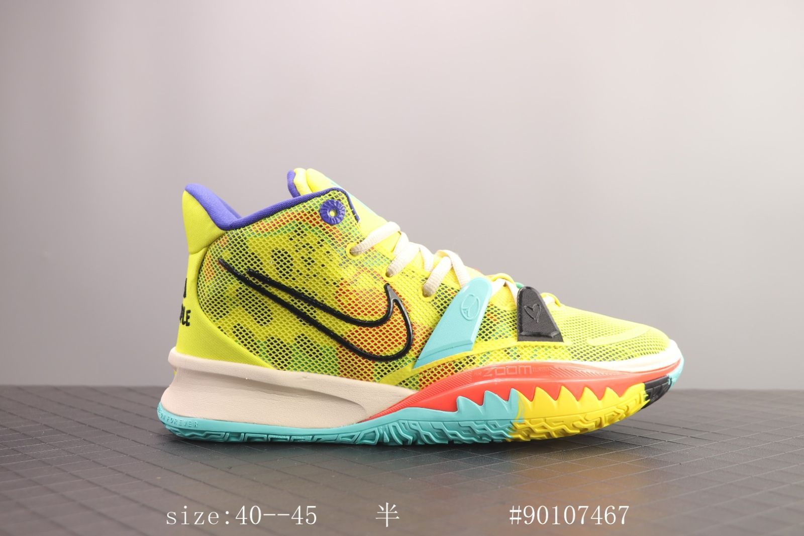 新品 Nike ナイキ カイリー 7 EP “イエロー ストライク“ Nike Kyrie 7 “1 World 1 People Yellow“ ナイキ カイリー 7 EP CQ9326-700