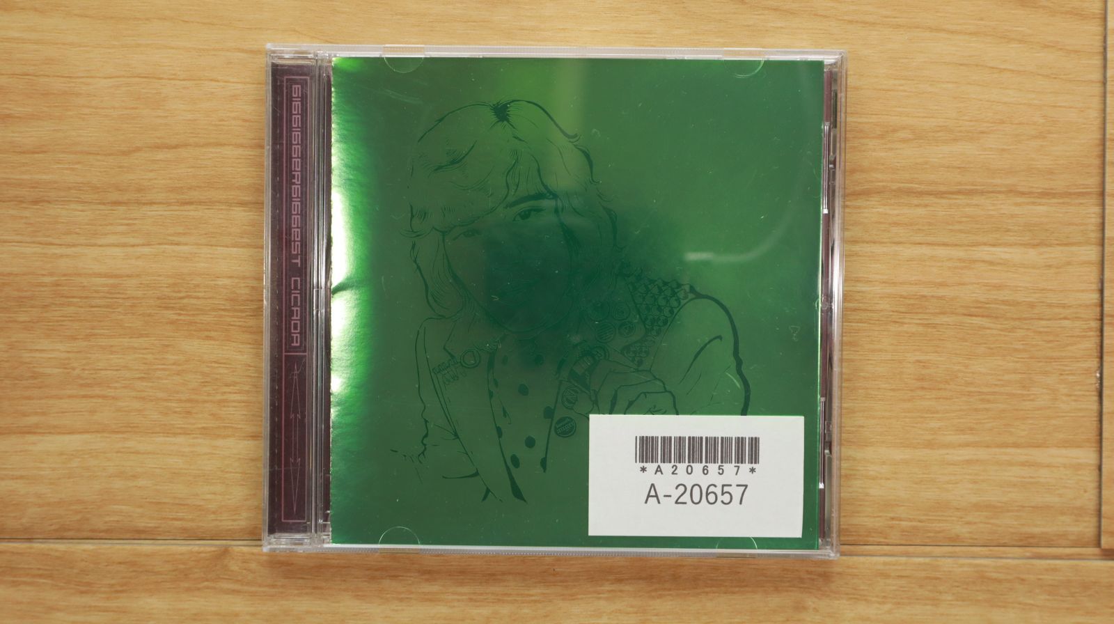国内盤CD☆シカーダ/CICADA□ GIG GIGGER GIGGEST 【IDCH1005