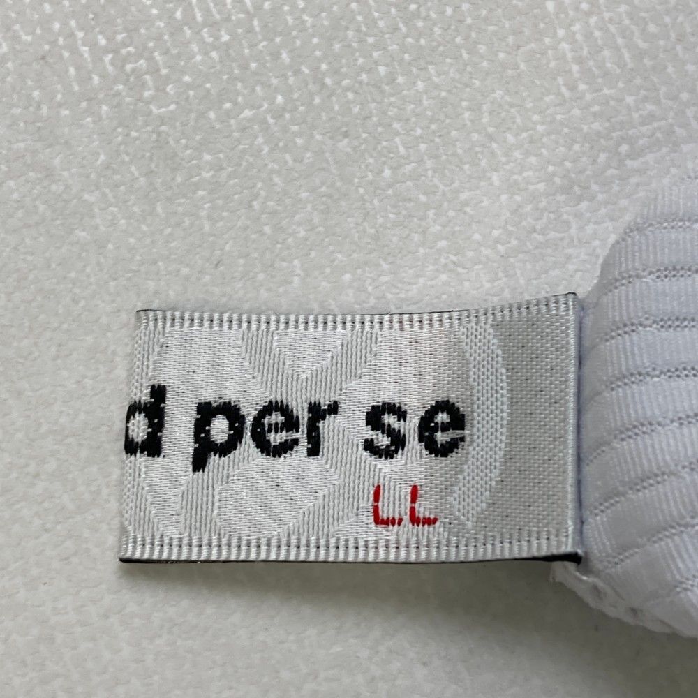 サイズ：LL AND PER SE アンパスィ  Vネック 長袖インナーTシャツ  グレー系 [240101434267] ゴルフウェア レディース ストスト サイズ：LL AND PER SE アンパスィ Vネック 長袖インナーTシャツ