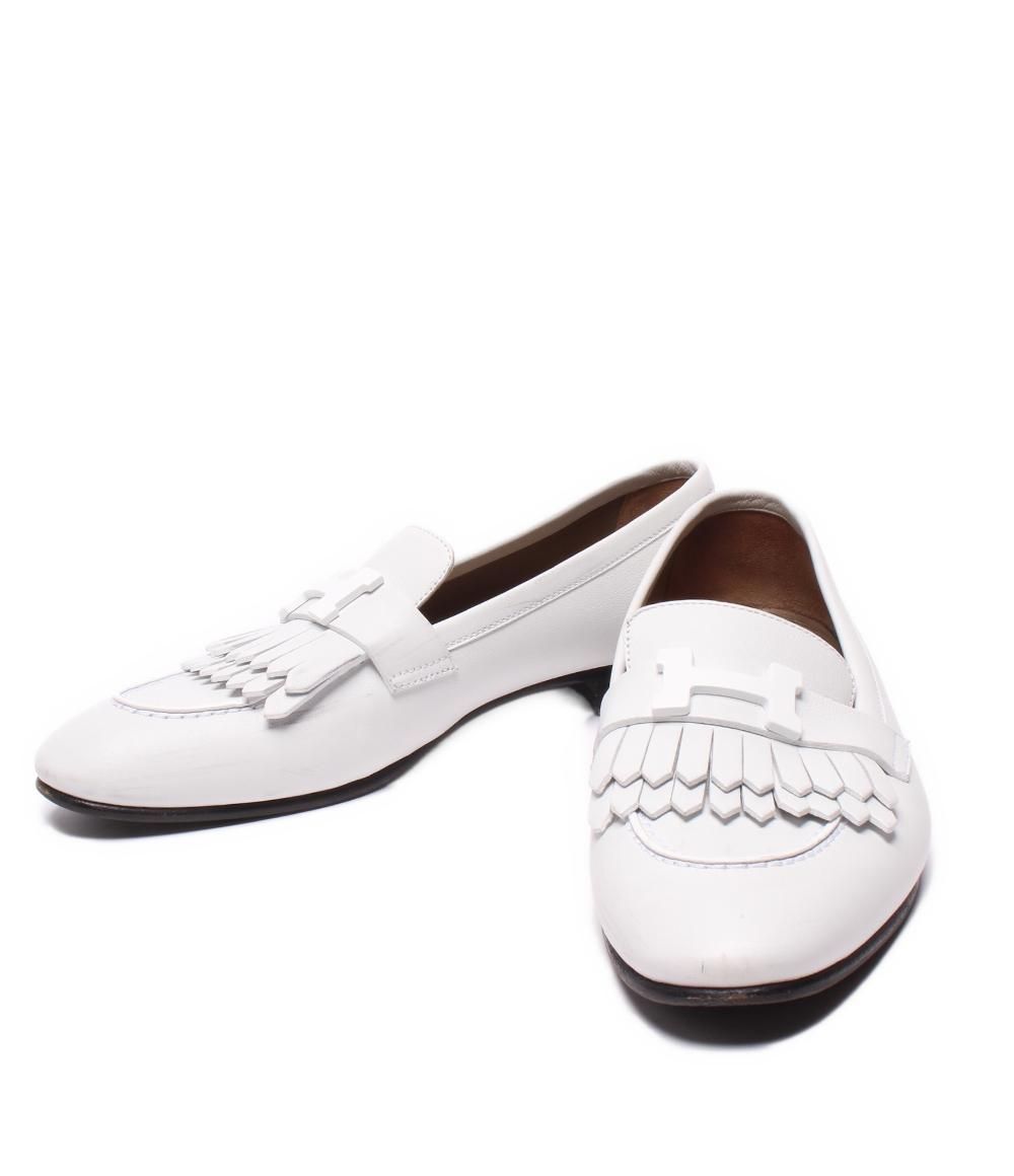 エルメス モカシン フリンジ ロワイヤル レディース SIZE 36 1/2
