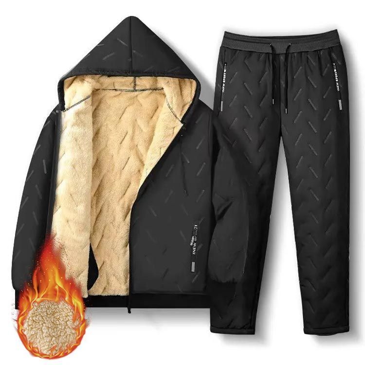 ゴルフウェア セットアップ メンズ 上下セット 2点 中綿ジャケット