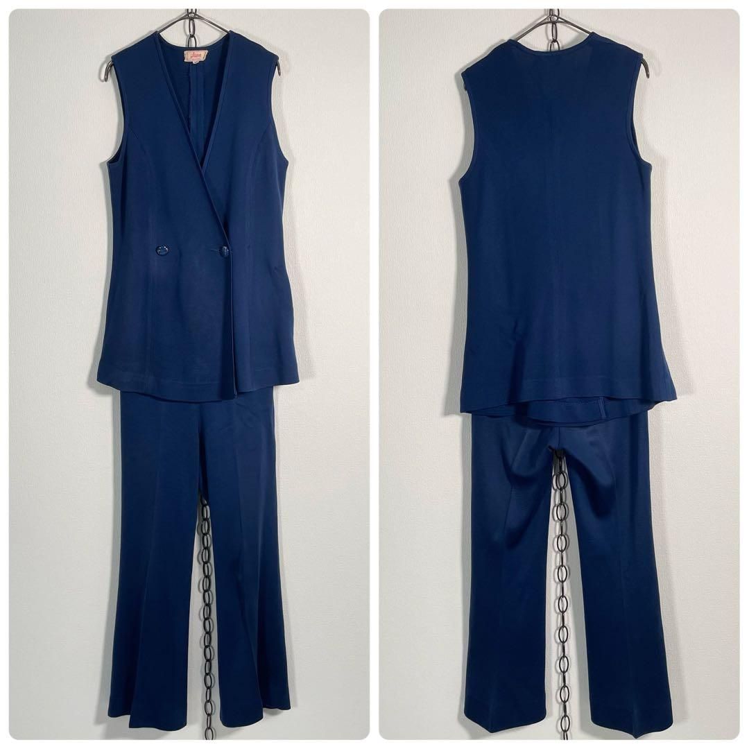 70s japanese Vintage フ ジャージ スラックス セットアップ Mサイズ