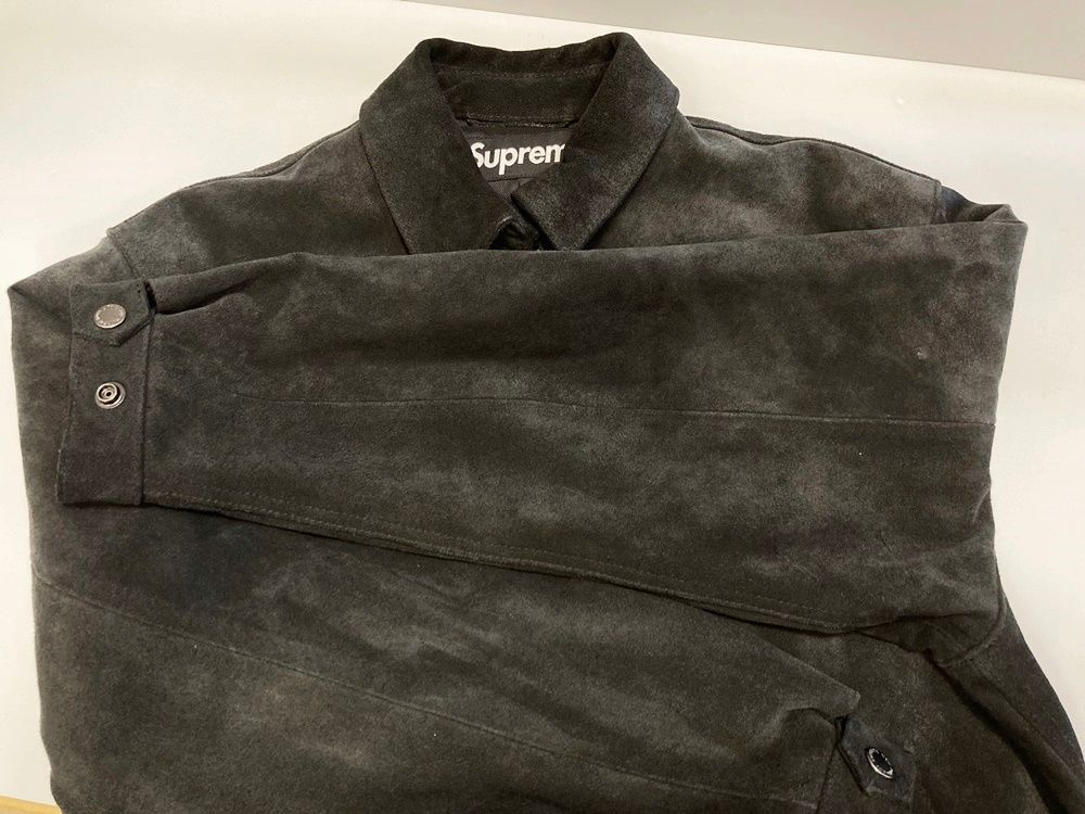 シュプリーム SUPREME Suede Harrington Jacket 21SS スエード