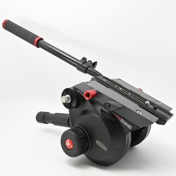 Manfrotto プロフルードビデオ雲台 504HD