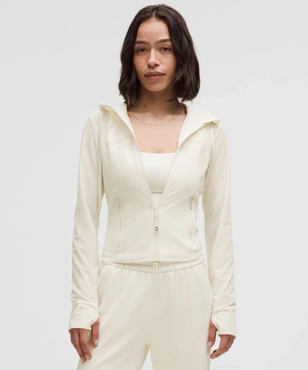 ルルレモン ディファイン クロップド フーディー ジャケット メッシュ 2サイズ