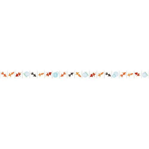 まとめ パインブック マスキングテープ ＣＵＴ マスキング１０ 金魚 TM01054 ×25セット